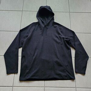 Mens Old Navy Active Hoodie Sweater Sweatshirt Size Extra Large Tall XLT Black